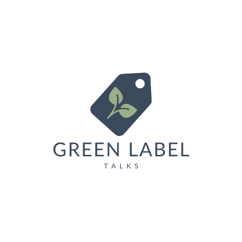 Green Label Talks smaller logo with transparent background