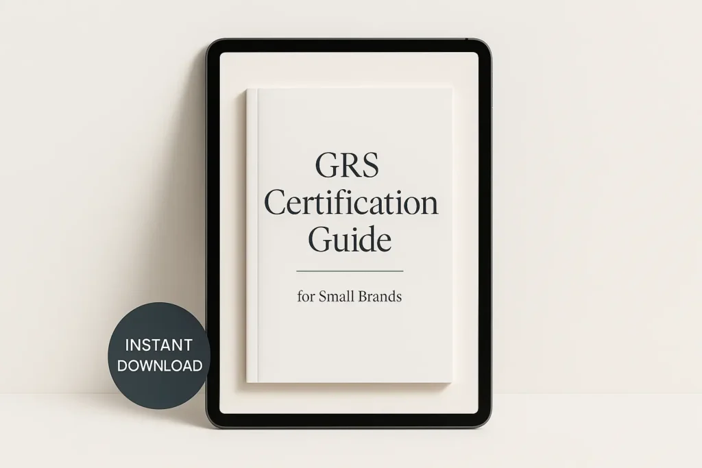 GRS Certification Made Simple